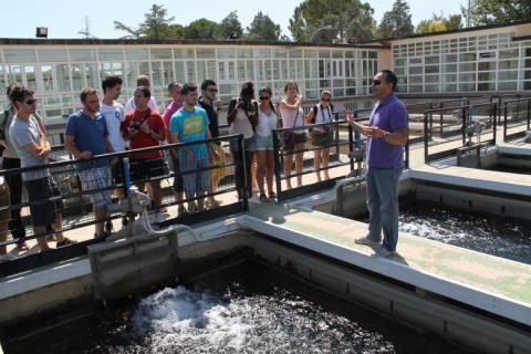 Alumnos de un curso de verano de la UPCT en 2018.
