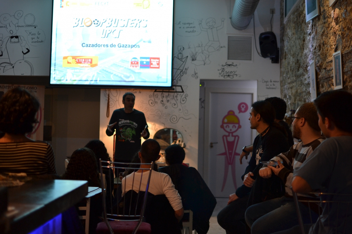 foto: Los UPCT Bloopbusters analizan en El Soldadito de Plomo gazapos cientí­ficos de series y pelí­culas